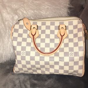 Louis Vuitton Speedy 25 Damier Azur